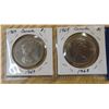 Image 2 : Lot of 2 Canada $1:  1968 & 1969