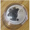 Image 2 : 1952-2012 Canada 1/4 oz. Fine Silver, $20, Queen's Diamond Jubilee (Twenty for Twenty Series)