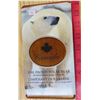 Image 1 : 2004 Canada Ltd. Ed. Sterling Silver $2 Polar Bear Coin and Stamps Set in wood case, COA