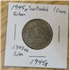 Image 2 : 1945B silver 1 franc