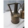 Image 2 : 2 Vintage Brass jugs