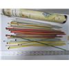 Image 2 : vintage knitting needles and crochet hooks