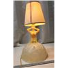 Image 8 : Set of 2 - Matching plastic "ladies" table lamps - works