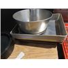 Image 2 : tote of baking trays roasting pans , serving trays