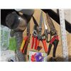 Image 2 : lot of garden tools sprays small roll chicken wire misc. gardening items