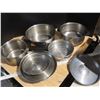 Image 3 : set of stainless steel pots
