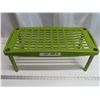 Image 2 : plastic green shoe rack