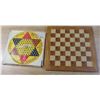 Image 1 : chess board and Chinese checkers