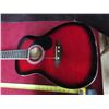 Image 2 : Jay Jr red acoustic guitar