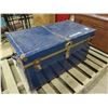 Image 2 : 36x20x20" tall blue antique chest
