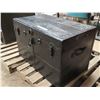Image 5 : 34x20x22" tall black antique chest