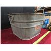 Image 3 : galvanized tub