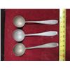 antique aluminum spoon set