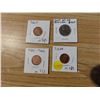 Image 1 : Lot of 3 2003, 1952-2002, 2000 1 cent coins MS-63 and 2007 sp-66 RCm logo 25 cent coin