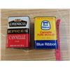 Image 1 : empress spice tin and blue ribbon pure ground cinnamon tin
