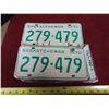 Image 1 : matching 1970 Saskatchewan plates