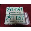 Image 1 : matching 1974 Saskatchewan plates