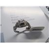 Image 2 : Diamond Ring w/52 Diamonds 14K WG 1CT/3.6g w/Appraisal $4,000