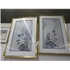 Image 1 : 2-Heron Framed Art Work Artist Signed - 24 x 36 -  2 X $