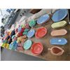 Image 4 : Fiestaware Large Lot - 2 Tables