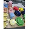 Image 8 : Fiestaware Large Lot - 2 Tables