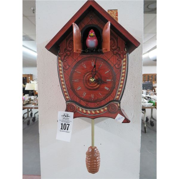 Painted Cuckoo Clock