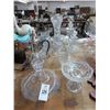 Image 1 : Asst. Crystal and Art Glass, Decanters, Bowls, Vases, Pitcher