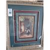 Image 2 : Framed Child In Garden Wall Art - 2