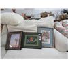 Image 1 : Small Framed Floral Wall Art - 3