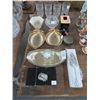 Image 3 : Footed Fruit Bowls, Crystal, Lenox Bowls, Glassware, Napkin Rings