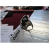 Image 3 : 14K WG Antique Philogre Onyx Ring - 2.5g