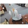 Image 3 : Porcelain Flower Girl Statuary w/Pedestal