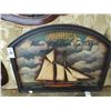 Image 1 : America Winter of Queen Cup 1852 Wall Schooner Décor