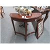 Image 1 : Small Mahogany Half Moon Hall Table