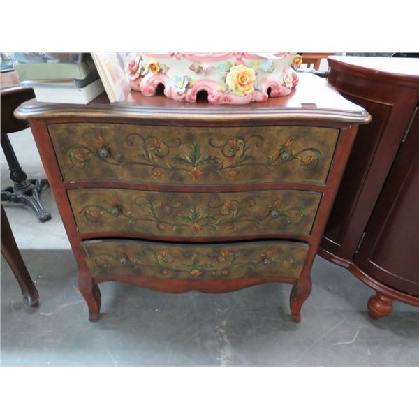 Ornate 3 Drawer Chest