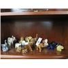 Image 1 : Miniature Elephant Collection w/Cat Paperweight