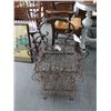 Image 1 : Ornate Metal 2 Tier Basket