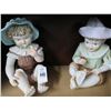 Image 1 : Boy/Girl Shelf Sitter 12" Figurines