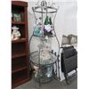 Image 1 : Ornamental Iron 3 Tier Round Display Shelf