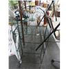 Image 1 : Small Metal 3 Shelf Garden Bakers Rack