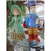 Image 1 : Boy and Girl Glazed 24" Statuaries - 2