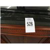 Image 2 : Cherry Oval Granite Top Curio Sided Cabinet