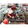 Image 5 : Christmas Photograph, Train and Asst. Christmas Décor Items - Large Lot