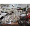 Image 1 : Large Lot of Asst. Silverplate Tableware