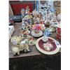 Image 3 : Asst. Porcelain Figurines, Dishes, Bowls, Table Décor