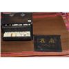 Image 2 : ANTIQUE MAHJONG SET (BONE) IN ORIGINAL BOX