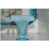 Image 8 : MIXED LOT: PLATE, WEDGWOOD DISHES, HUMMELS, LIMOGES PURSE, FENTON HOBNAIL VASE & BIRD SCULPTURE B AM