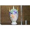 Image 2 : HAND PAINTED CHRYSANTHEMUM LIDDED URN BY ROSENTHAL (14")