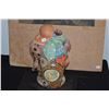 Image 3 : VINTAGE JAPANESE POLYCHROME SATSUMA HOTEI, GOD OF LUCK (11 1/2")