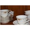 Image 3 : NORITAKE IVORY CHINA, SUFFOLK PATTERN TEA CUPS & SAUCERS (16 PCS)